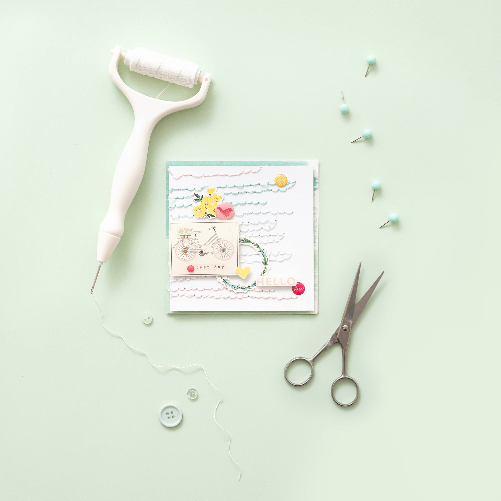 We R Memory Keepers® Stitch Happy Pen™ Punch Needle Kit